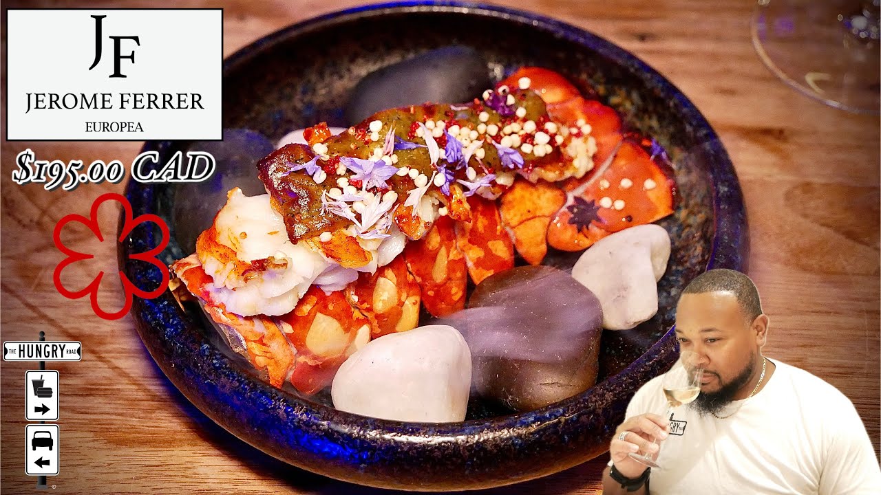 Jerome Ferrer In Montréal, QC Shows Off Why It Deserves More Michelin Stars! Have Dinner With Me!