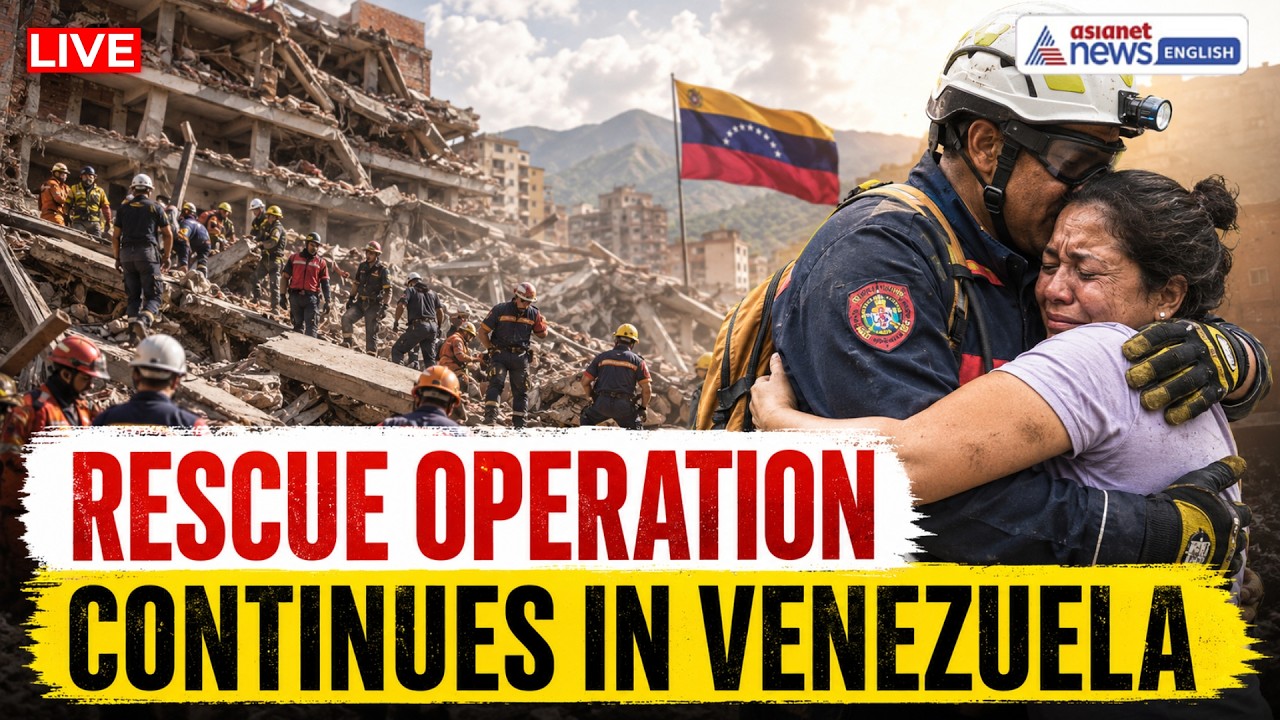 Venezuela Earthquake LIVE 🔴 Rescue Teams Continue Search for Survivors | La Guaira | Caracas