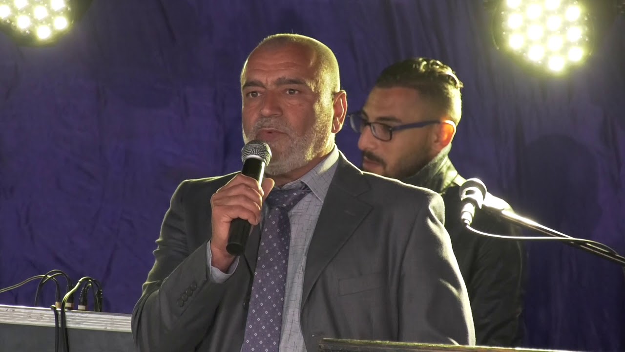 كلمة ترحيب السيد / بسمان جودة بالضيوف الكرام في سهرة ابنه العريس وليد بسمان جودة