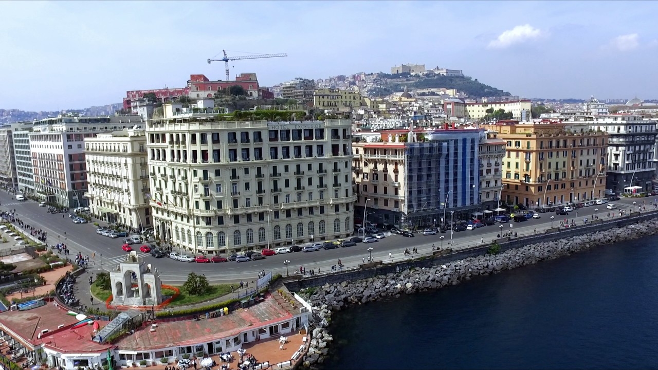 a Drone in Naples italy  (Wondershare)
