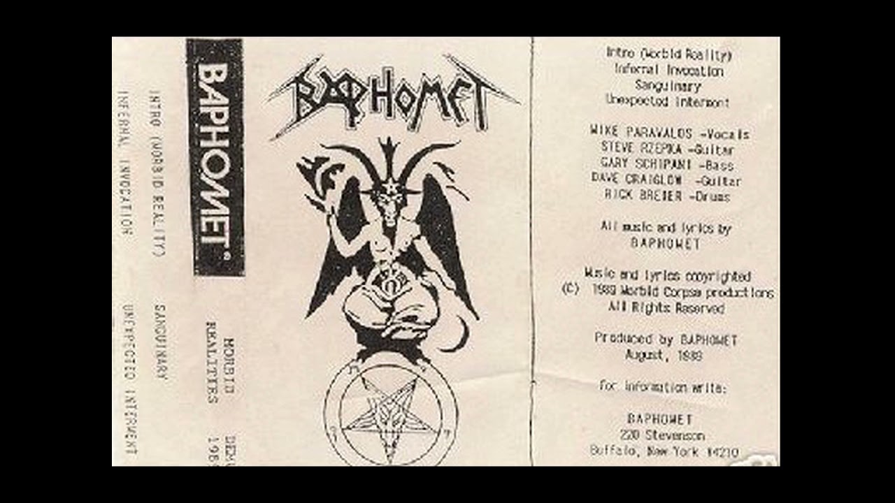 Baphomet - Morbid Realities (Demo) (1989)