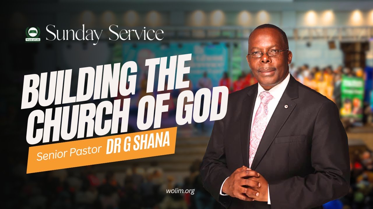 Building the Church of God | Dr G Shana | 21 July 2024