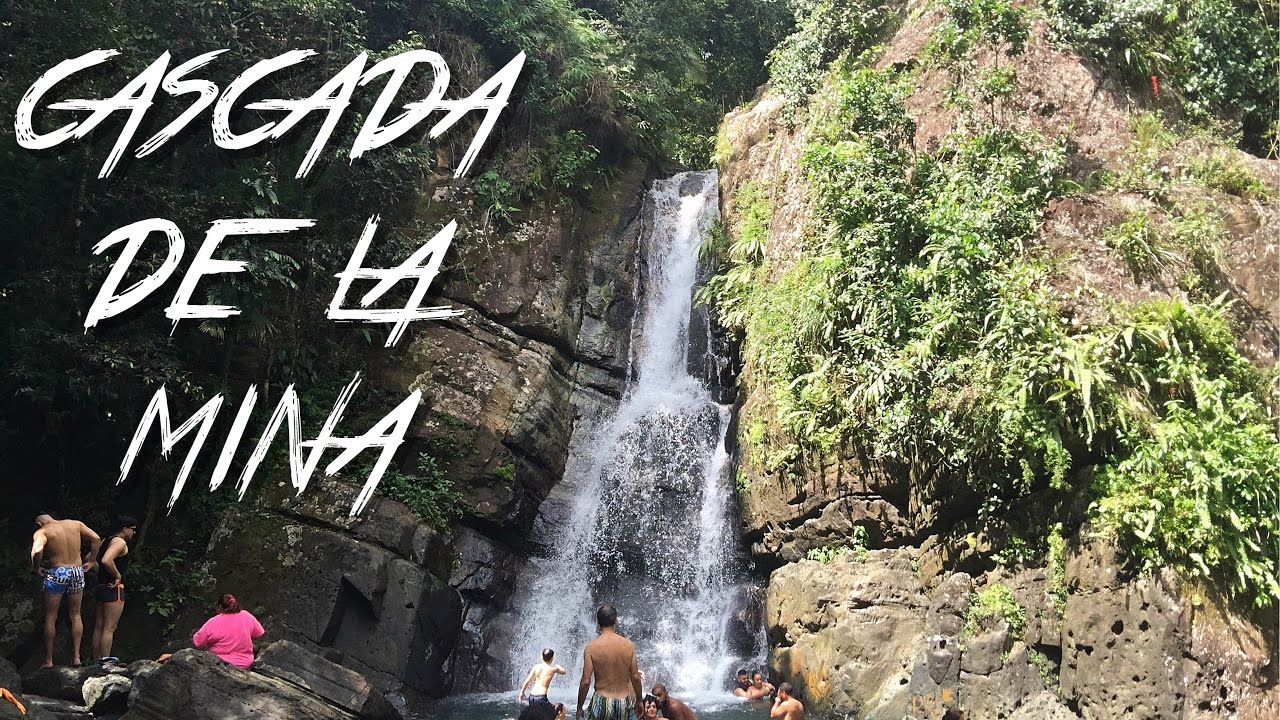 🇵🇷 CASCADA DE LA MINA - EL YUNQUE - PUERTO RICO #4 - 2016 - Vlog, Turismo, Documental