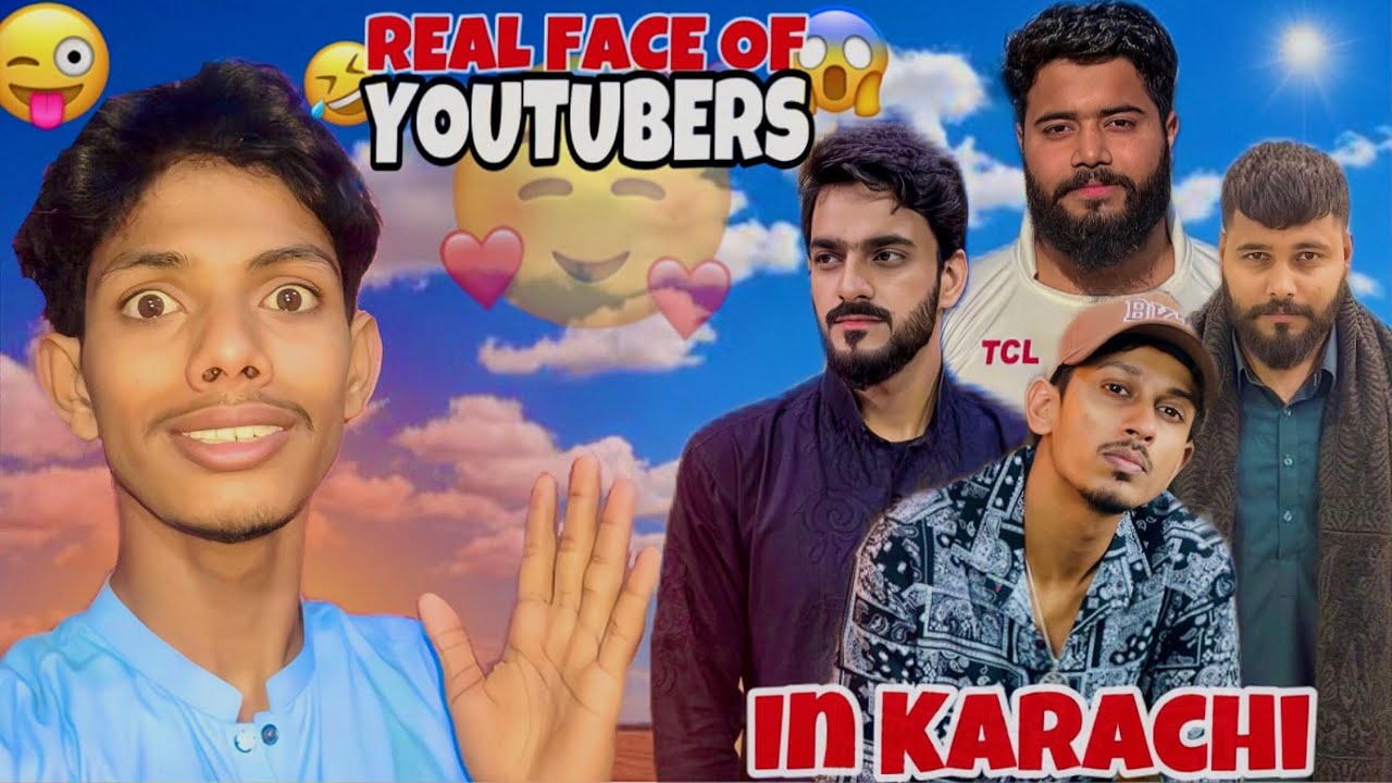 REAL FACE OF YOUTUBERS😱IN KARACHI || Dreams Vs Reality: YouTuber KiDuniya#saeedvlogs #vlog #trending