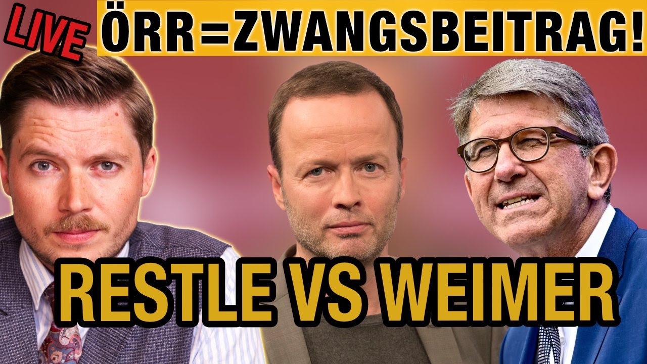 "ZWANGSBEITRAG" - Georg Restle verteidigt Pflichtbeitrag gegen Kritiker, Propaganda zum Anfassen