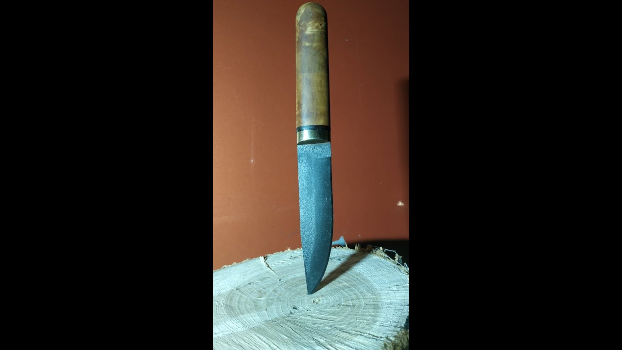 Нож из мехпилы. Knife from HSS. Делаю своими руками.