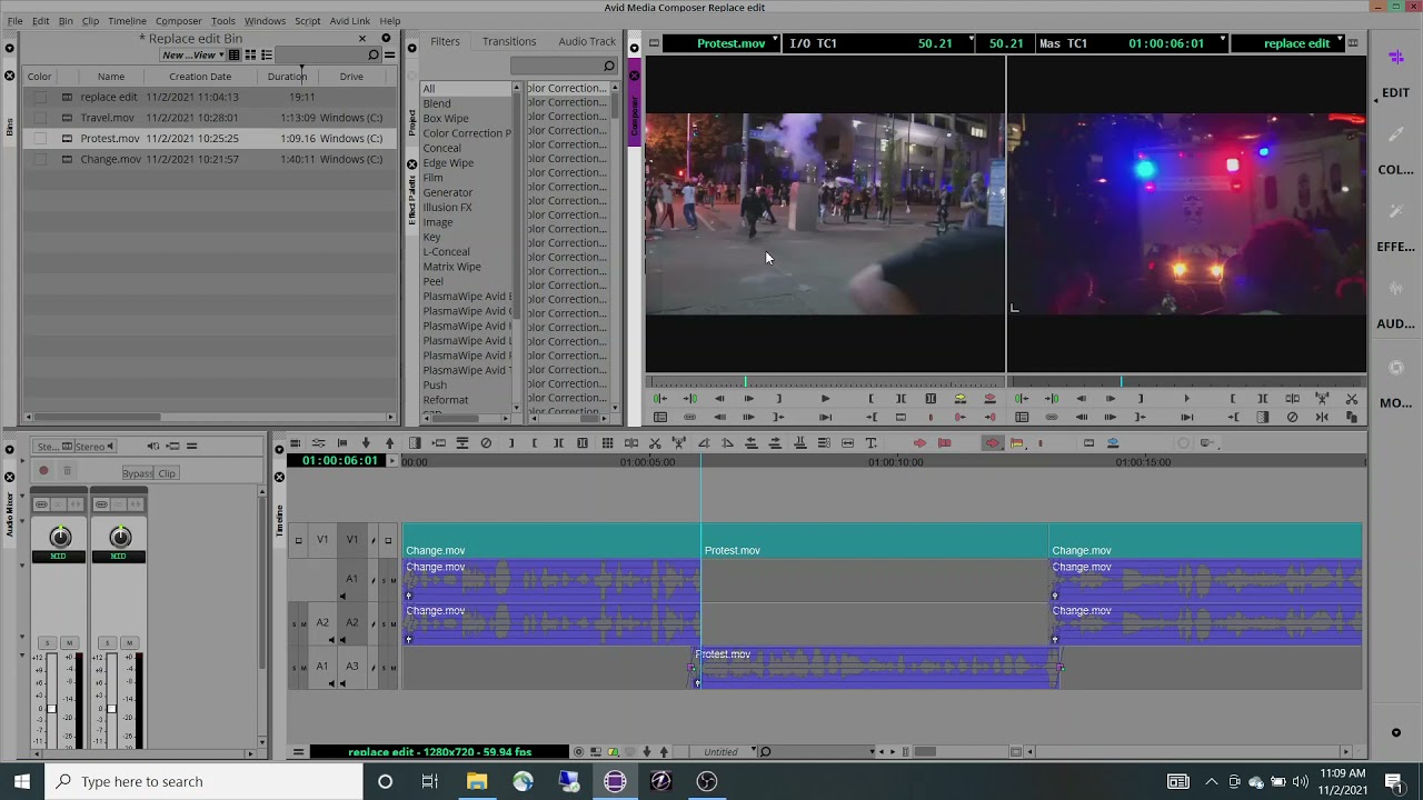 Replace Edit Button Avid Media Compser