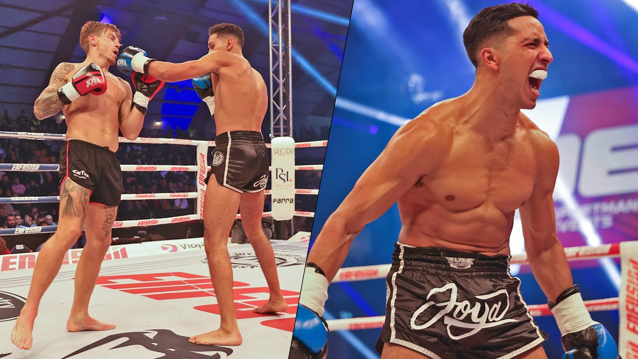 Ismael Ouzgni Body Shot KO's Kevin Hessling At Enfusion 114