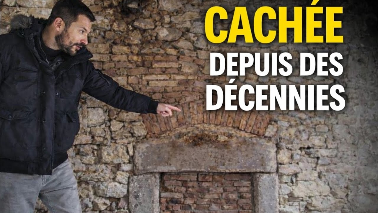 On pique les murs… et on découvre une cheminée cachée depuis des décennies 🔥