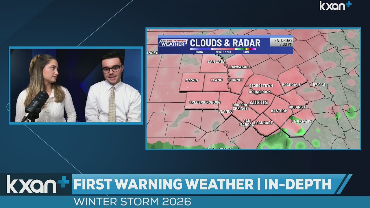 Winter storm heads for Central Texas | Tommy's Travel Forecast