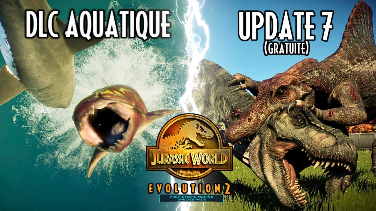 DÉCOUVERTE du DLC AQUATIQUE + UPDATE 7 gratuite ! Nouveaux animaux, bâtiments, animations et outils
