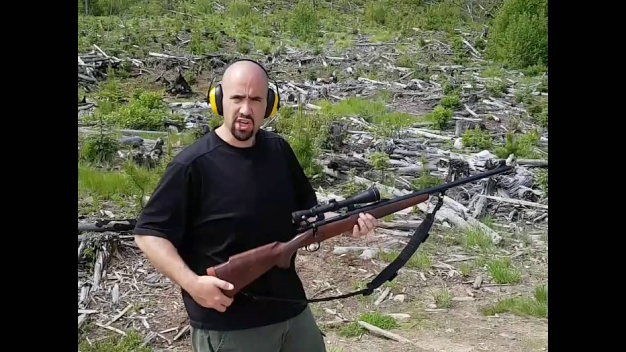 My freind Jay shooting his 416 Winchester Saferia rifle June 2016