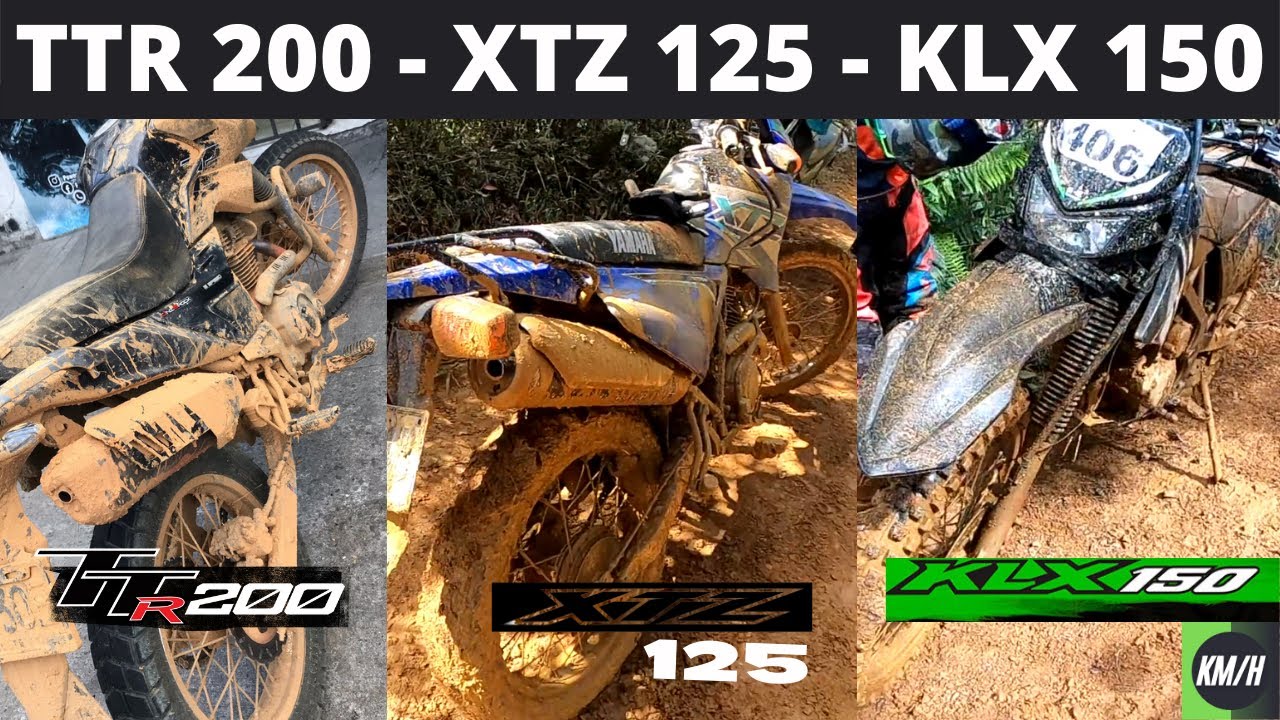 TTR 200 AKT / XTZ 125 Yamaha / KLX 150 Kawasaki - Enduro por Medellín!