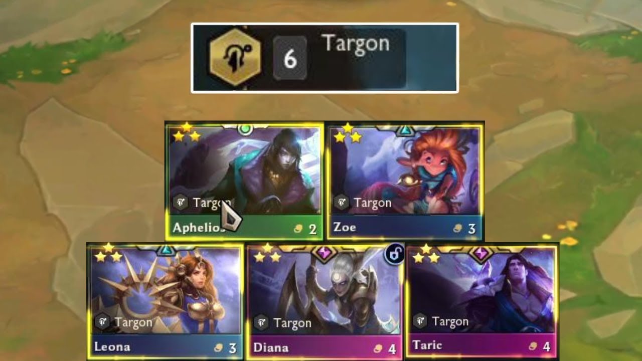 6 Targon Reroll⭐⭐⭐ TFT Set 16