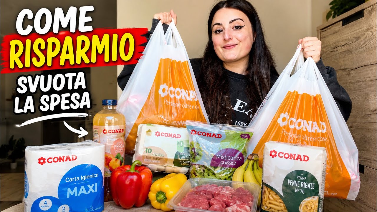    Come gestisco la SPESA con un budget limitato 🛒 svuota la spesa