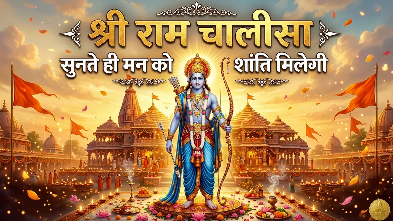 राम नवमी विशेष | श्री राम चालीसा | सुनते ही मन को शांति मिलेगी #bhakti #devotional #swarkathaa