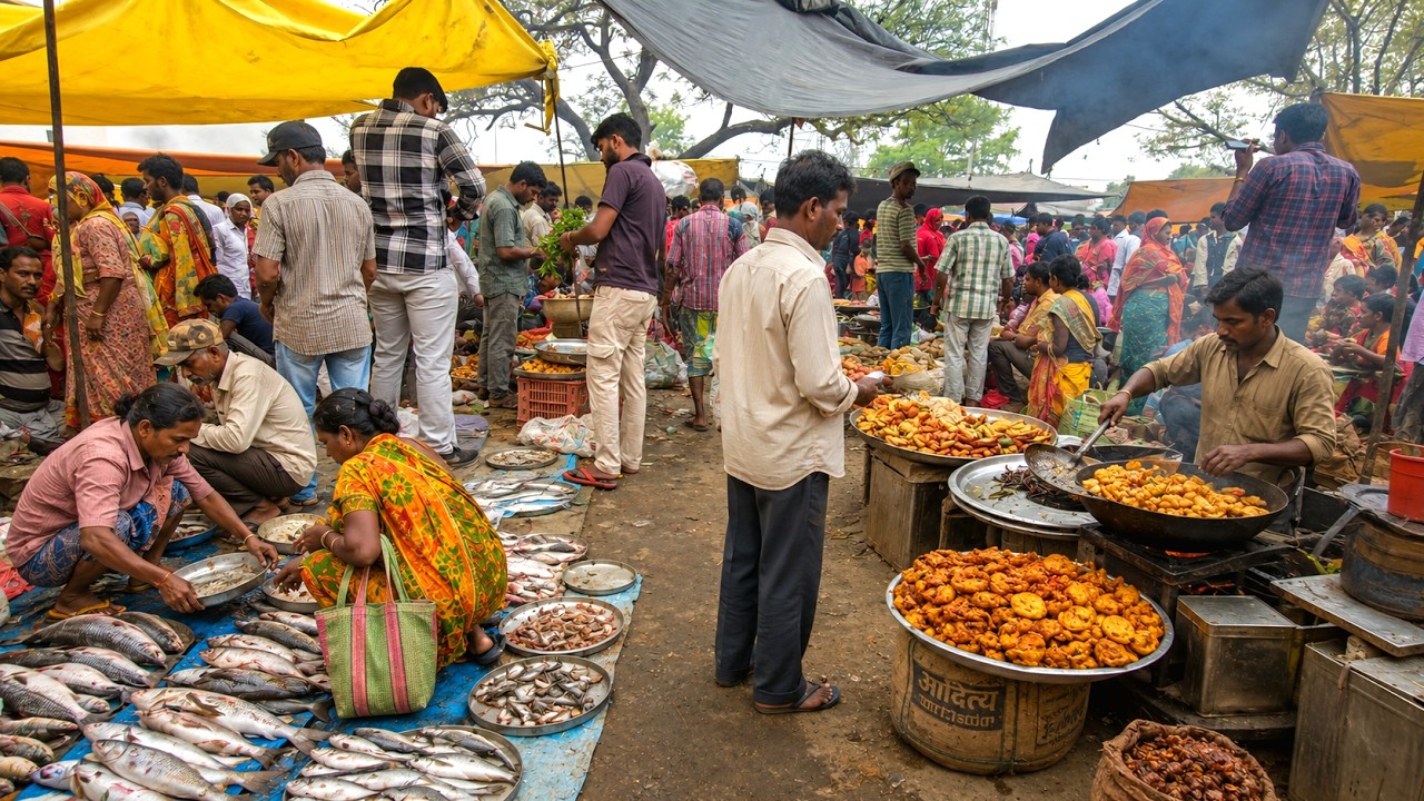 Busy Street Market And Indian Village Life 🇮🇳 | Real Lifestyle, Culture & Daily Routine