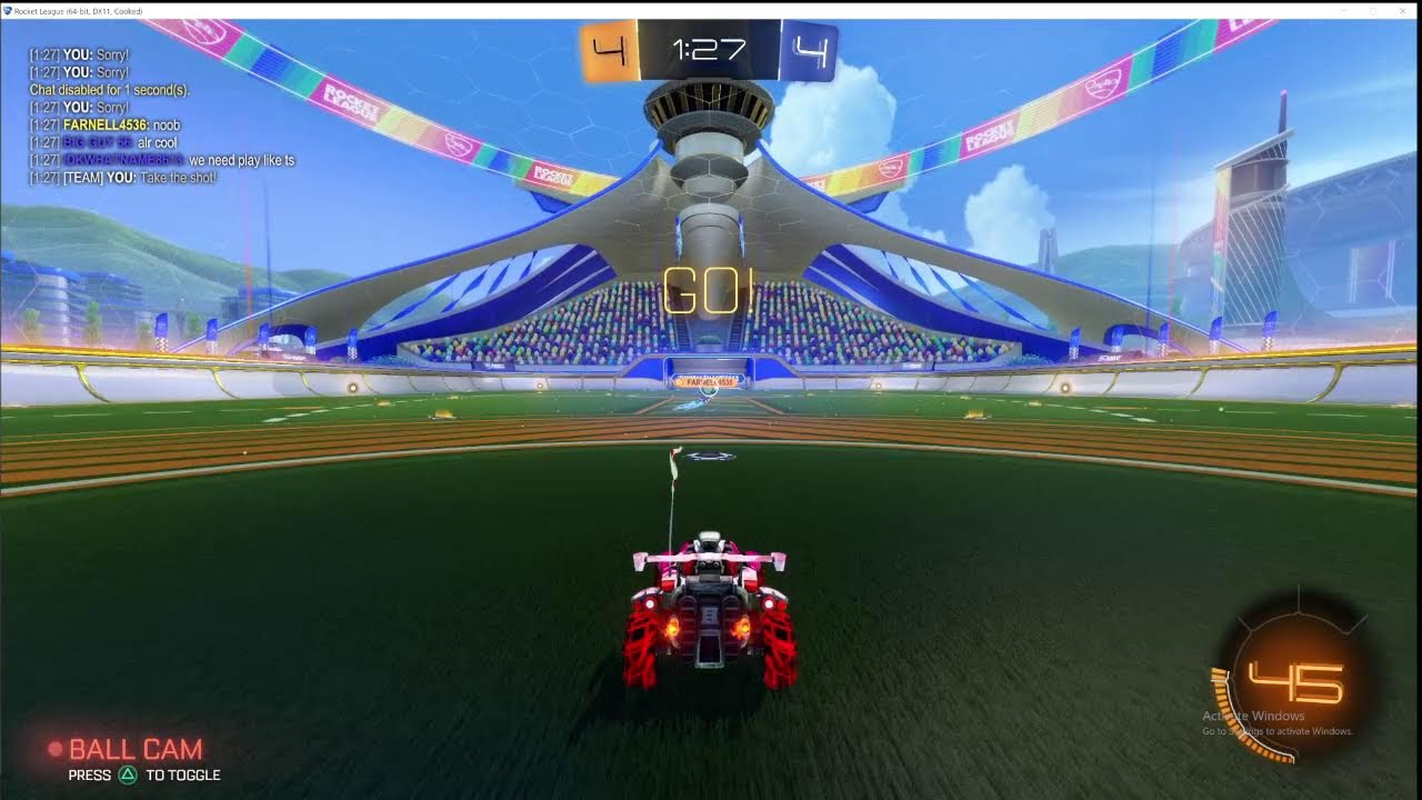 rocket league come watch