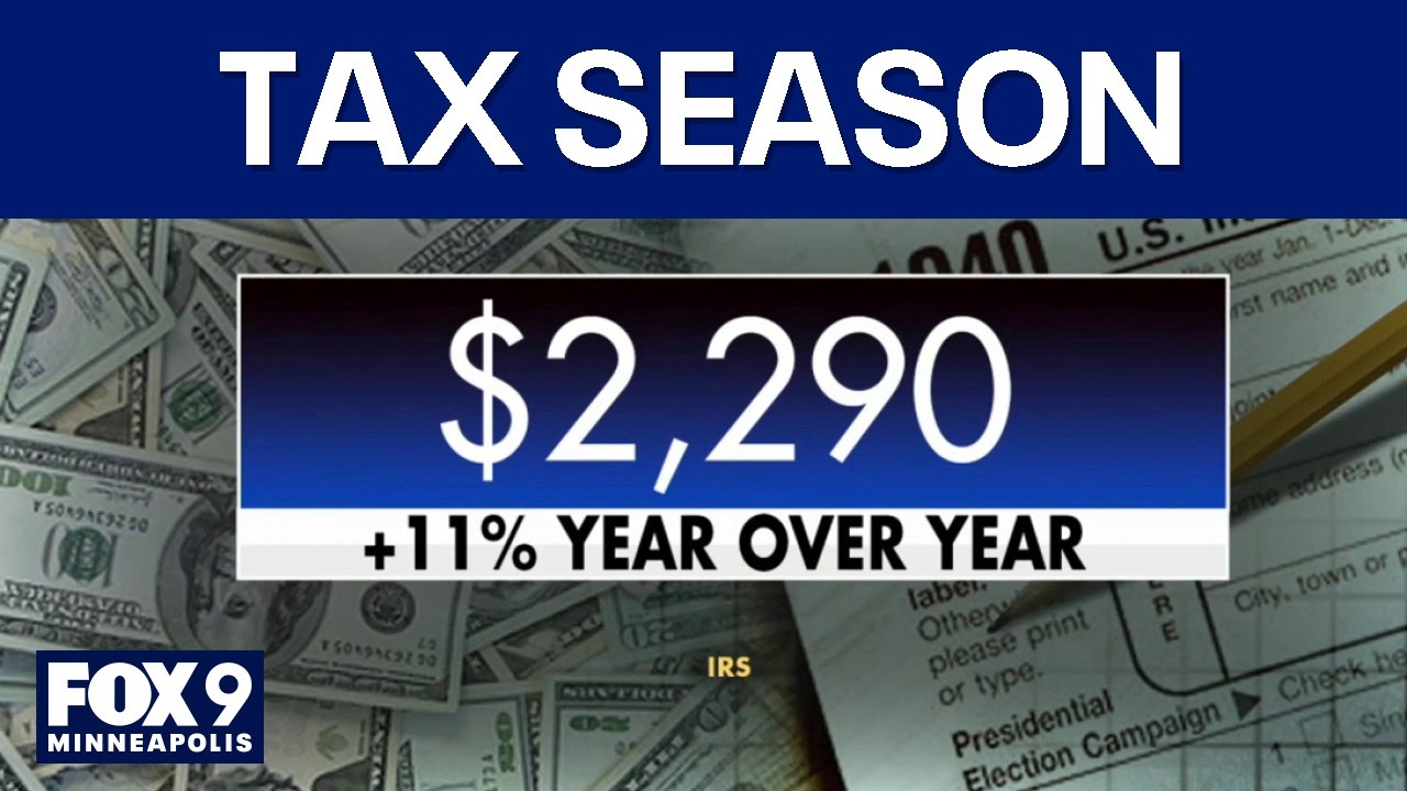 IRS data shows average tax refund in 2026 will be higher