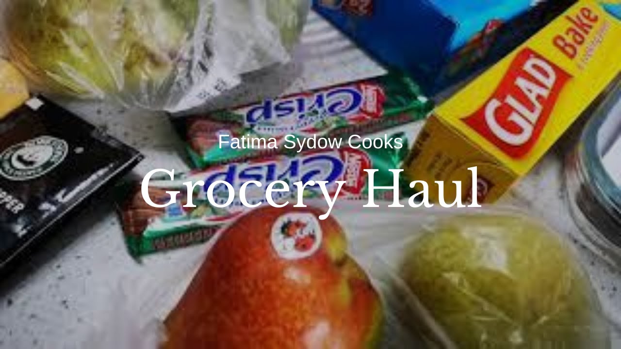 GROCERY HAUL VIDEO