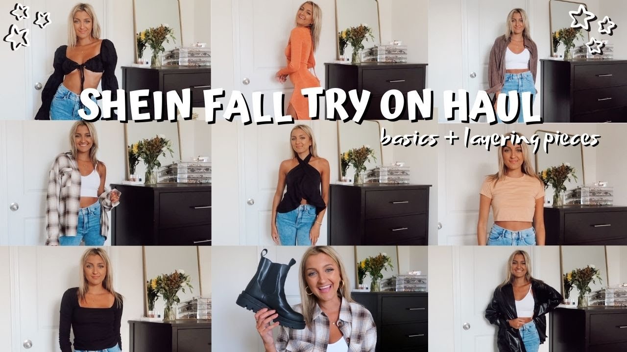 HUGE SHEIN FALL 2021 TRY ON HAUL // 25 pieces under $30 + coupon code