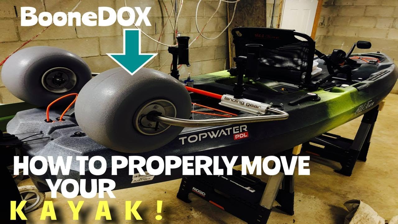 Installation: BooneDOX Landing Gear on Old Town PDL Kayak