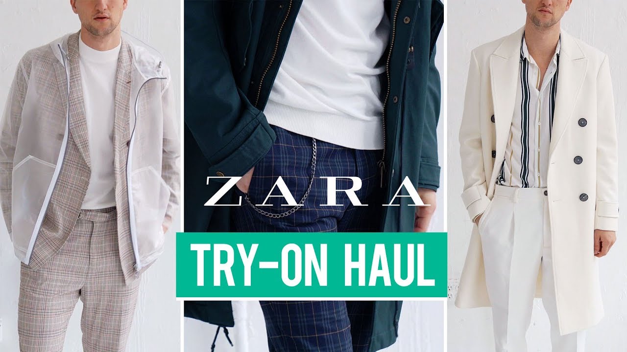 Zara Try-On Haul Осень 2018 | Мужская мода | Вдохновение для создания образов