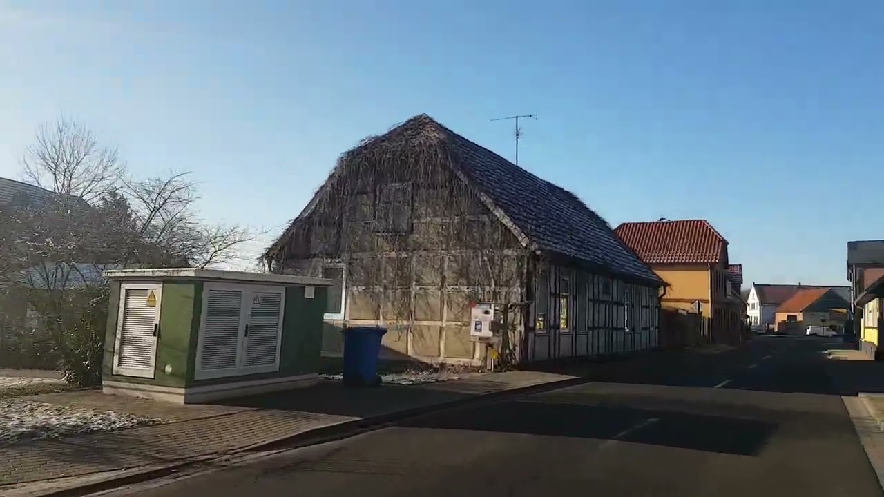 Fahrt von Salzwedel in Sachsen-Anhalt nach Wittingen in Niedersachsen/ Deutschland