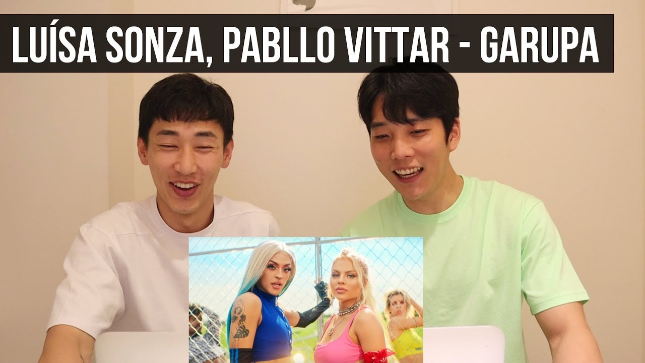 COREANOS REAGINDO A Luísa Sonza, Pabllo Vittar - Garupa [REACT] [REACTION]