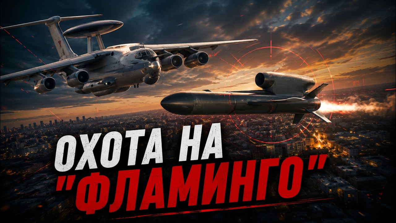 Россия бросила последние А-50 против украинских &laquo;Фламинго&raquo;. 10.08.2026