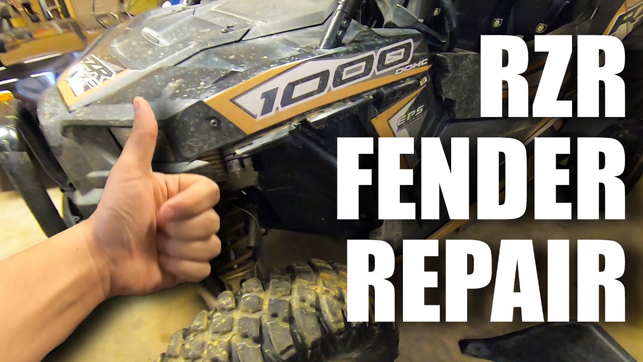 How to Repair RZR Plastic Fender Mount