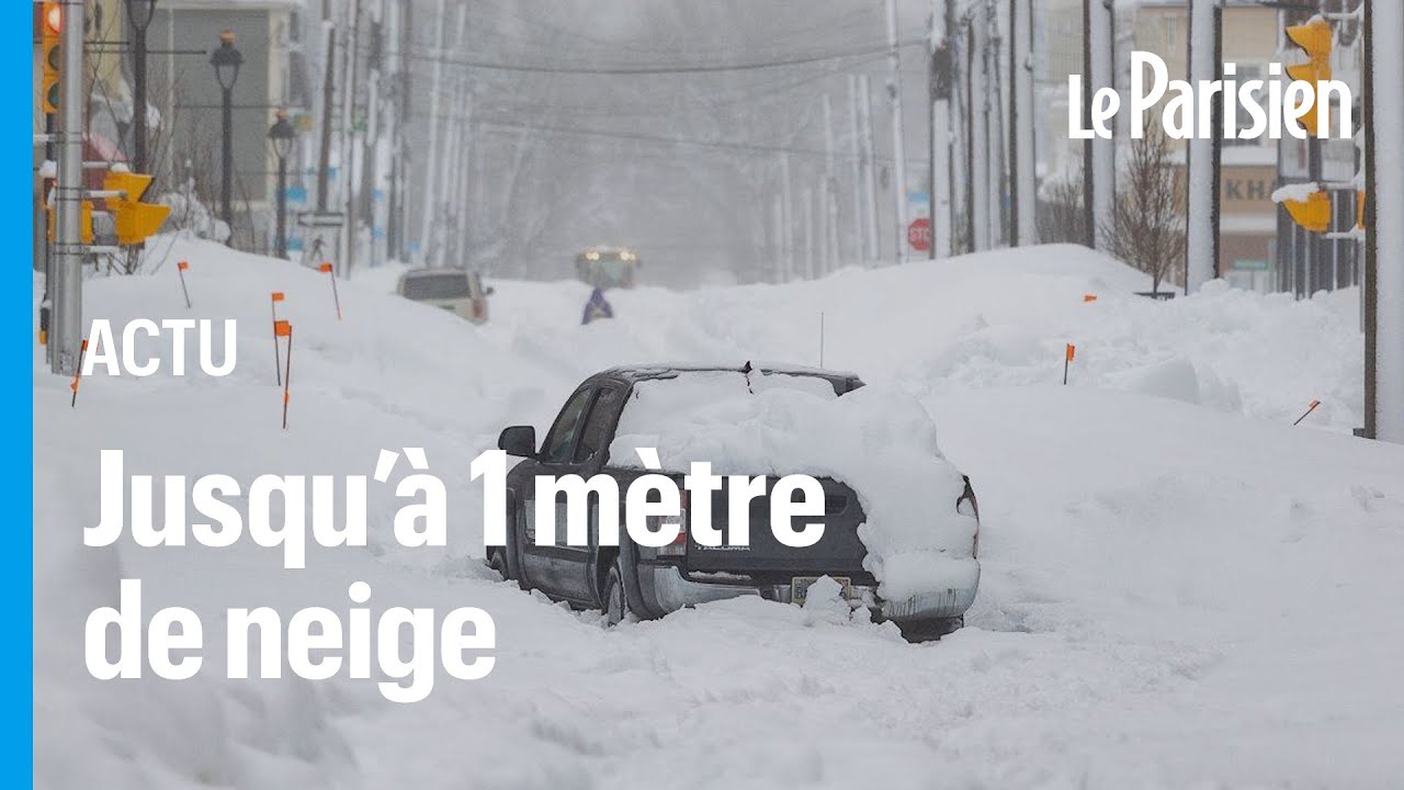 L’est du Canada paralysé par une tempête de neige « historique »