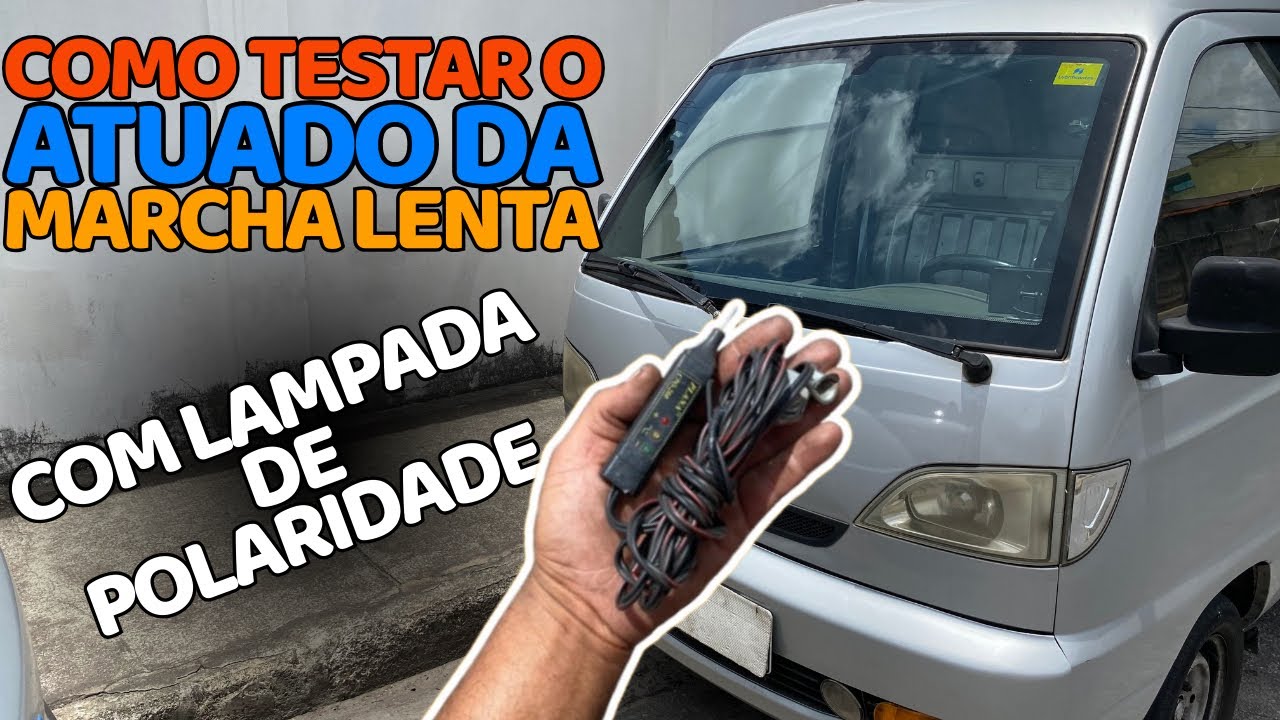Como testar atuador da marcha lenta, tawner Júnior