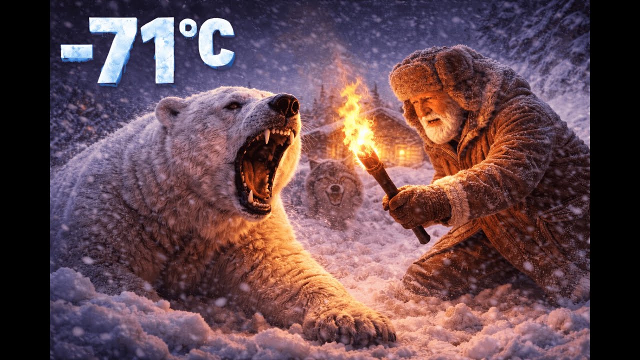 -71°C in Siberia | A 90-year-old man Survives a Brutal Polar Bear Encounter