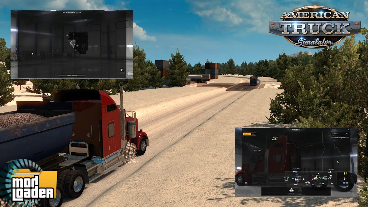 Download MODs American Truck Simulator ATS USA OFFROAD MAP AND ALASKA MOD