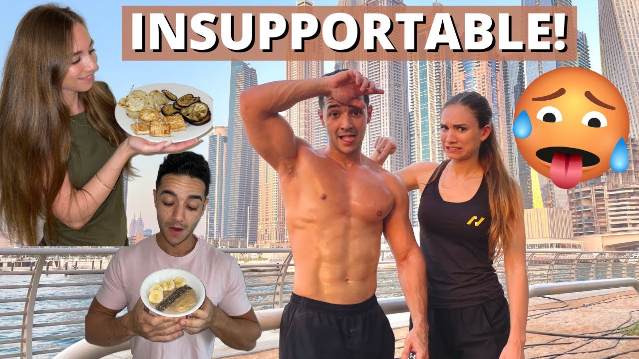 Une journée dans nos assiettes et sous la chaleur de Dubai... 🥗🥵