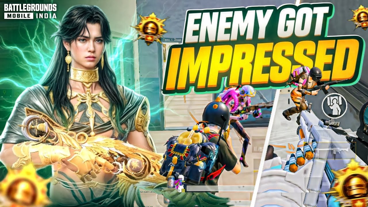 ENEMY GOT IMPRESSED BY ME 🔱 | bgmi | pubg mobile | #bgmi #pubgmobile #shorts #trending 
