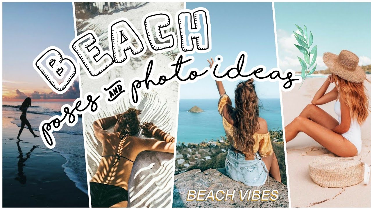 Beach Poses & Photo Ideas | Aesthetic Selfie | Summer Poses | Love Carlos