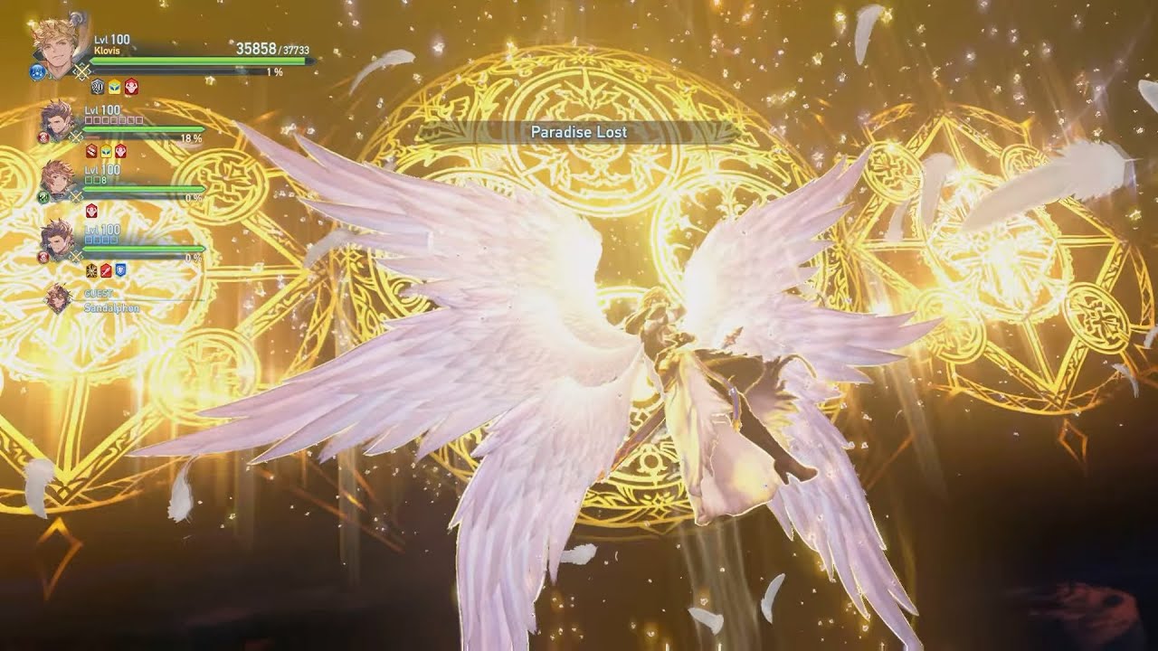 Sandalphon Ain Soph Aur and Paradise Lost [Relink vs Lucilius]