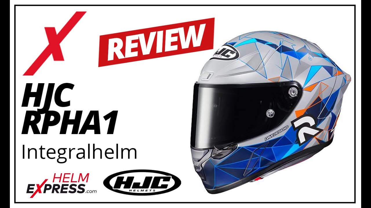 HJC RPHA1 Integralhelm / Racinghelm [Produktvorstellung | Helmexpress.com