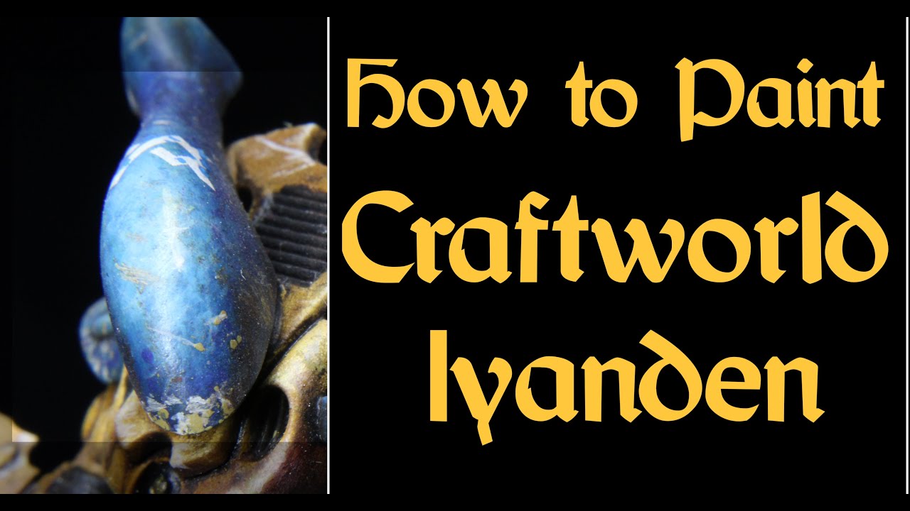 How to Paint Iyanden Craftworld In a Grim-Dark Style!