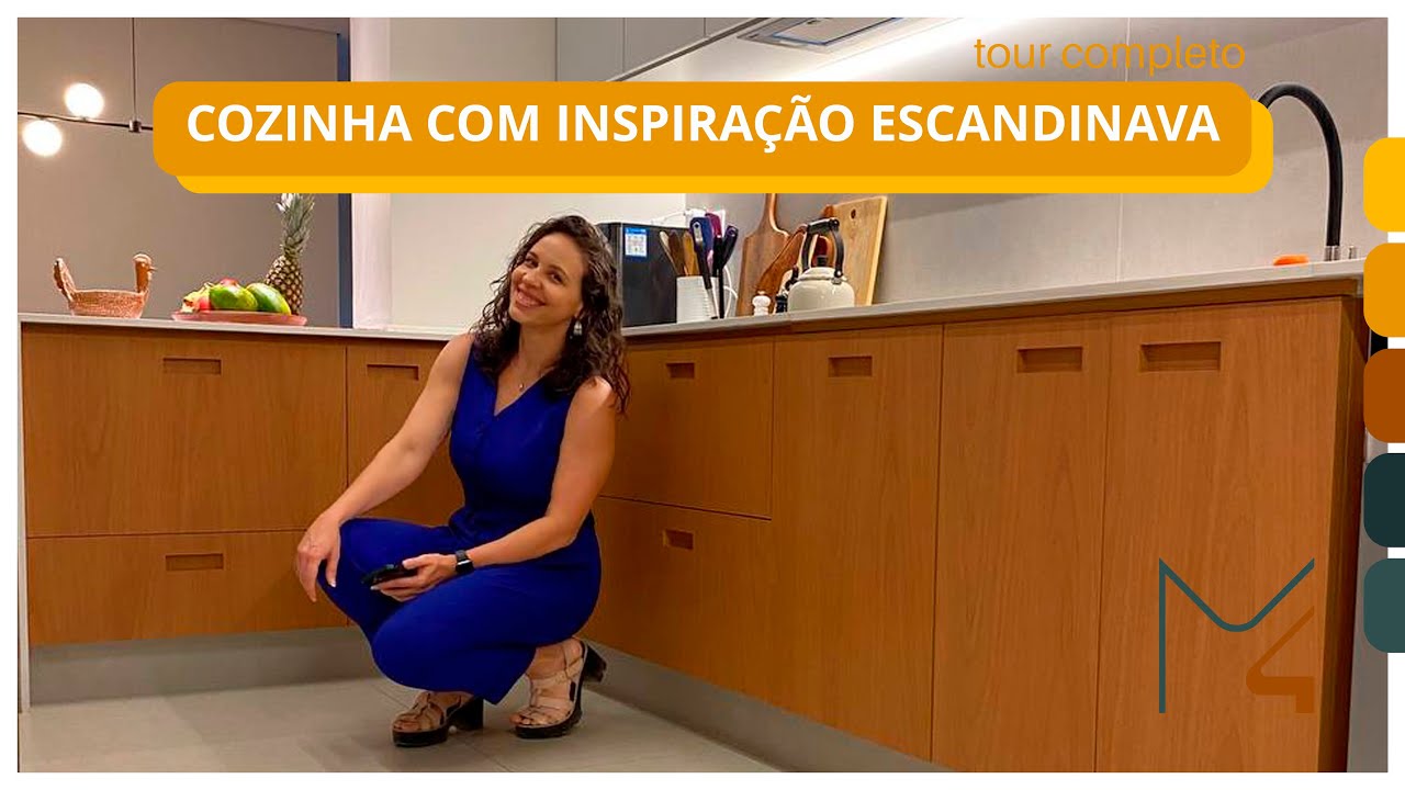 TOUR DE COZINHA INTEGRADA COM MARCENARIA COMPLETA