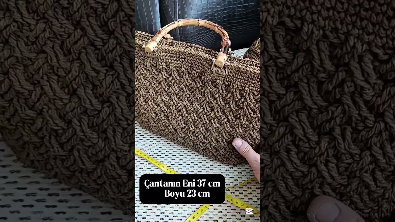 💥 hasır modeli Kağıt ip çanta taban yapımı 💥