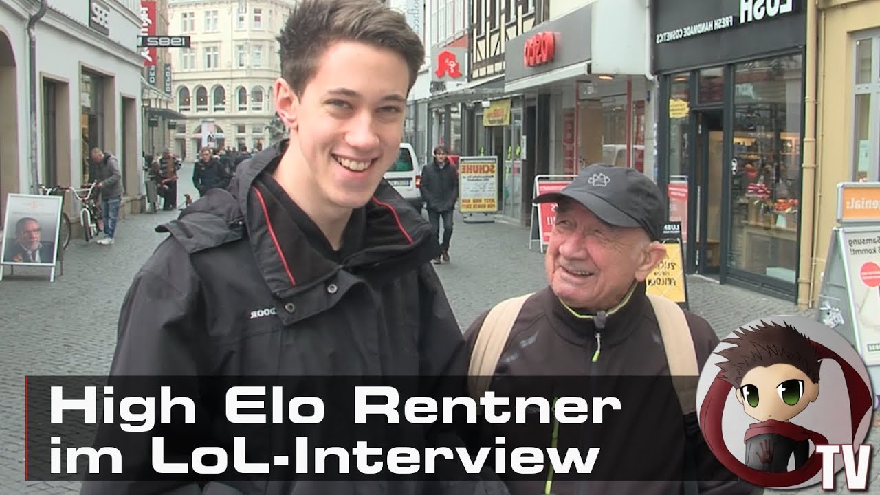 High Elo Rentner im League of Legends Interview