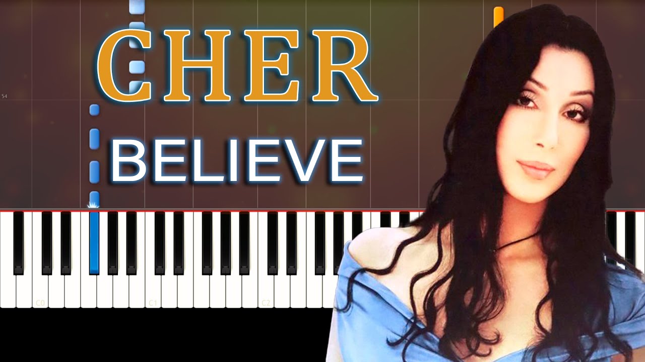 CHER - Believe / Piano Tutorial /
