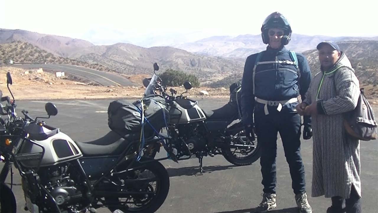 Trip en moto au MAROC