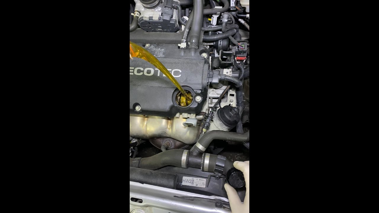 DIY OPEL ASTRA H OIL CHANGE Z14XEP 1.4 16V &Ouml;LWECHSELN HOW TO CHANGE OIL WITH FILTER OPEL ASTRA H