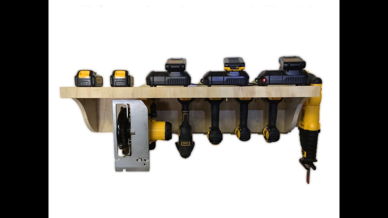 BUILD: Modular Tool Charging Station