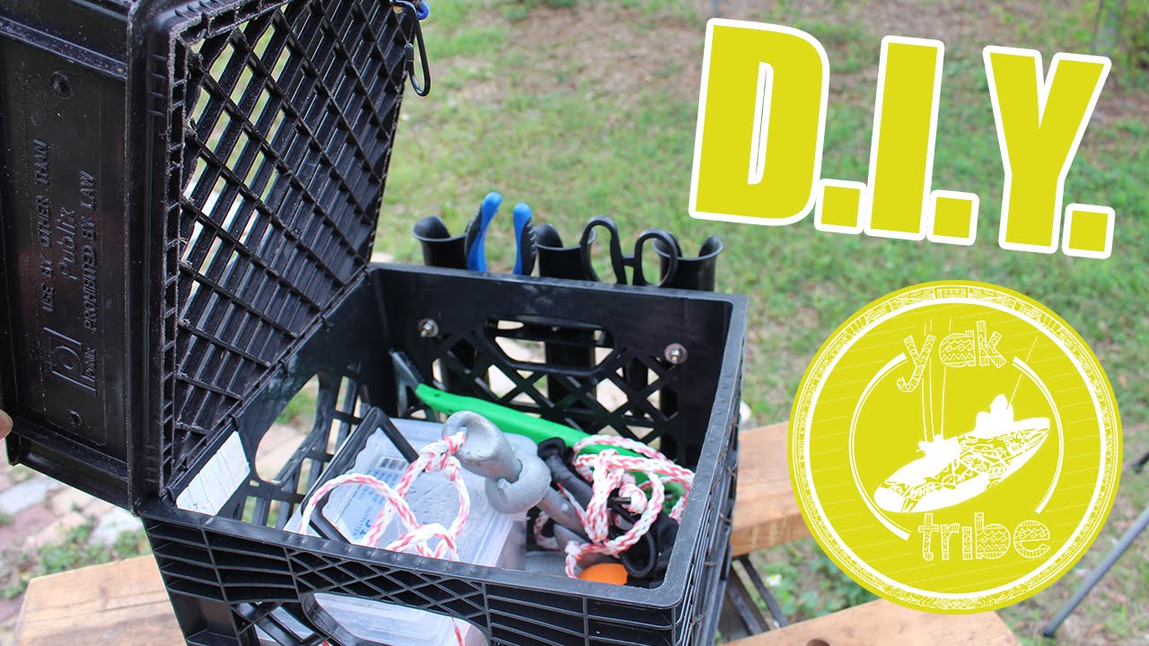 DIY Crate Mod - Kayak Fishing