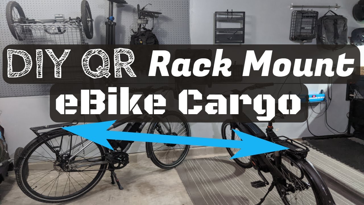 DIY QR Bike Rack Magnet Mount | Bike Cargo Tips